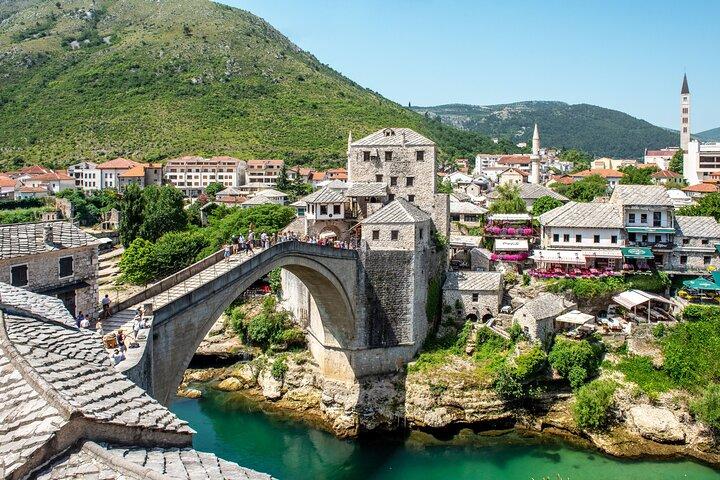 Privat rundtur till Mostar och Kravice vattenfall från Dubrovnik