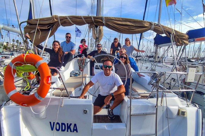 Sail around Ibiza and enjoy its windsurfing skyline