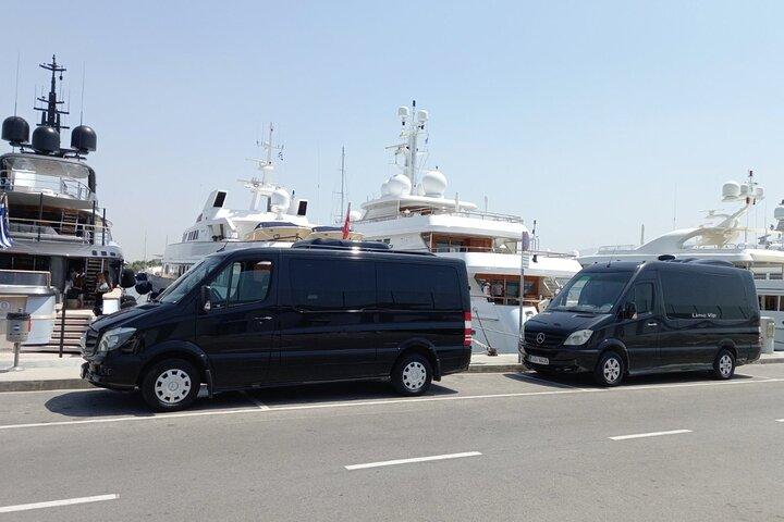 Privat overførsel fra Piræus havn til Athen by