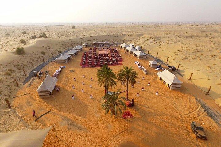 Caravanserai Desert Safari met zonsondergang & live entertainment