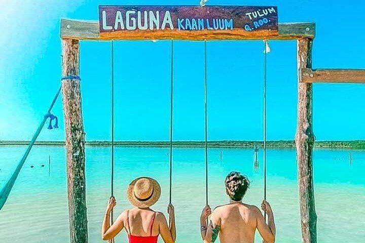 Kaan Luum Lagoon, Cenote Zacil Ha & Cenote Zemway Tour från Tulum