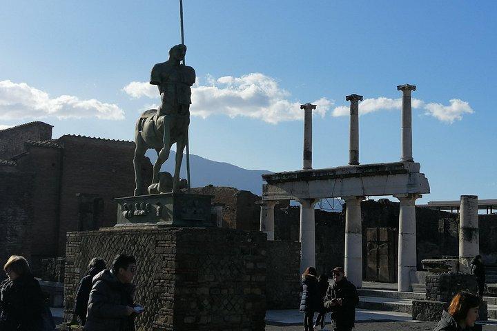 Private Tour with Official Guide through the wonders of Pompeii.