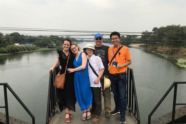 Erawan Waterfall and Kanchanaburi Private Tour [Optional Luxury]