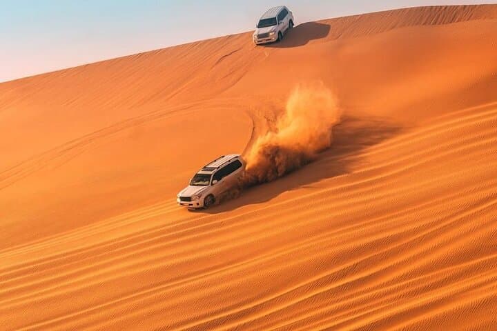 Private Tour at Desert Safari With Camel Ride & BBQ Dinner