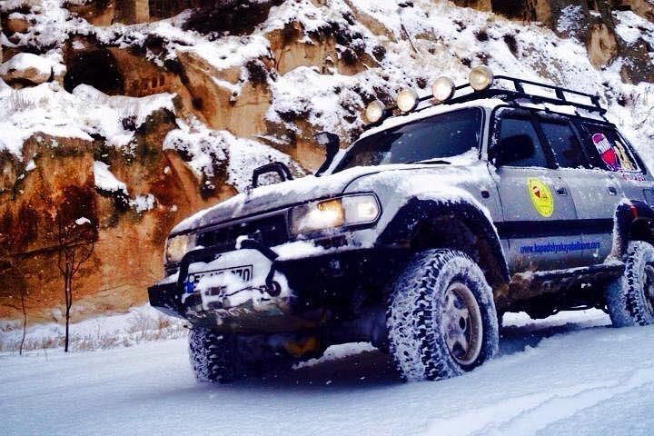 カッパドキアプライベートでのジープサファリ4x4体験