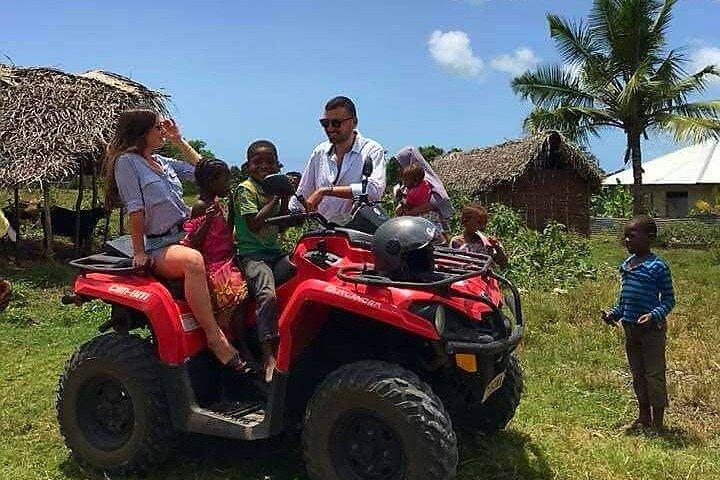 Coole quadtour Zanzibar