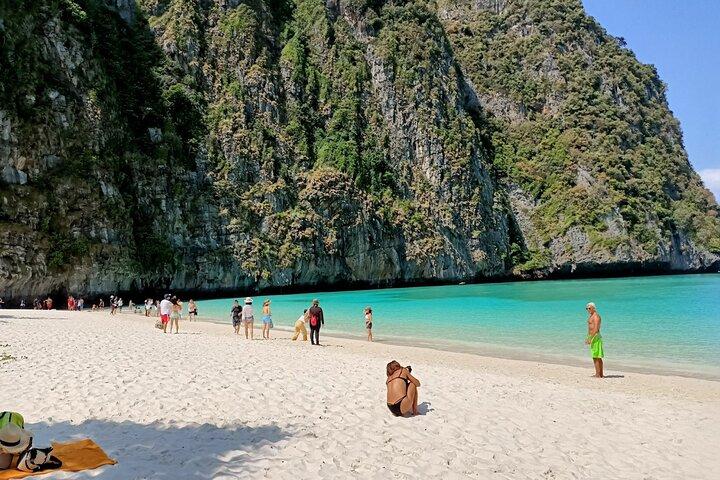 Phi Phi 7 Islands Heldagstur från Phi Phi med Longtail-båt