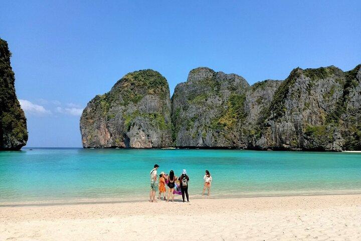 Excursion d'une journée aux 7 îles Phi Phi au départ de Phi Phi en bateau à longue queue