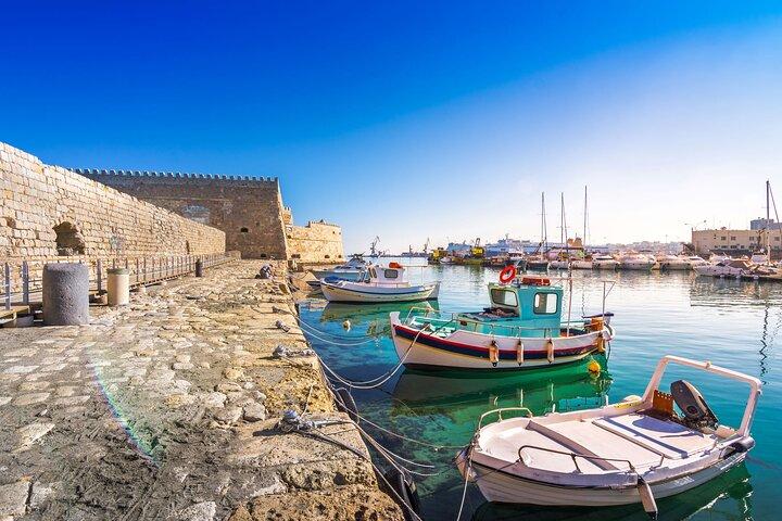 Heraklion & Knossos guidet tur fra Rethymnon