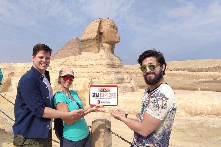 Dagstur til Giza-pyramiderne, Sphinx, Camel Ride og Quad Bike (ATV)