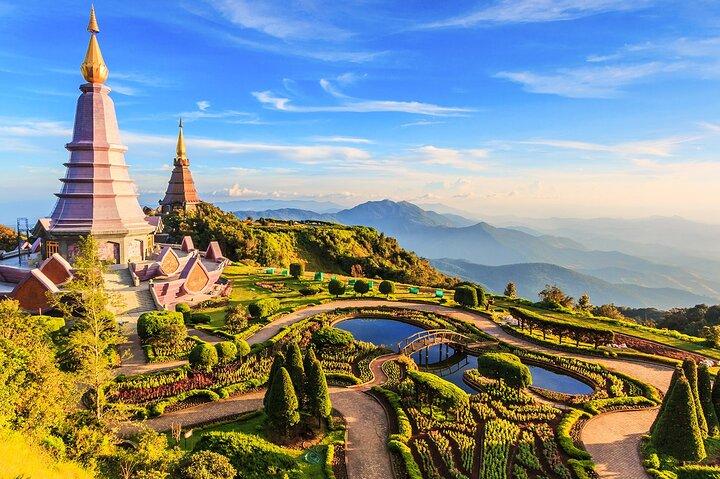 Doi Inthanon Nationalpark, vandfald og Royal Project Day Tour fra Chiang Mai
