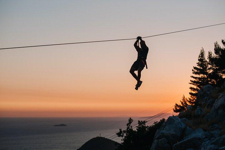 Sunset Zipline Experience in Dubrovnik