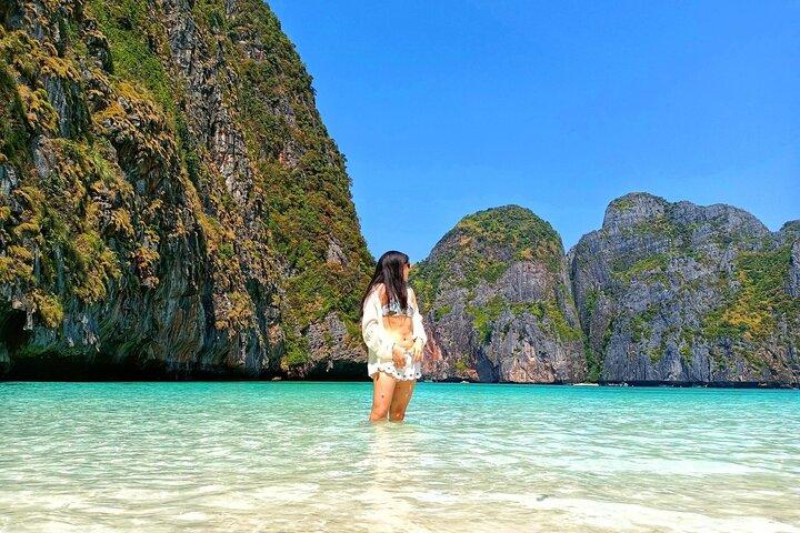 Vanuit Phuket: Phi Phi, Maya Bay & Khai Islands Speedboottour
