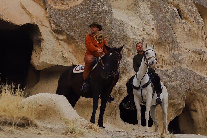 Équitation privée d'une demi-journée en Cappadoce