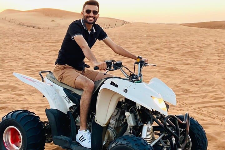 Dubai desert safari with 4x4 Dune Bashing,Camel Ride sand board