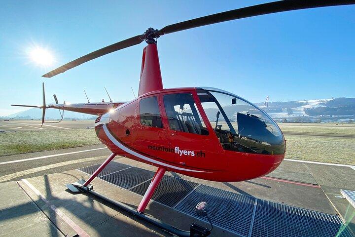 Helikopter-Rundflug über die Schweizer Hauptstadt - der ideale Flug, um Bern zu sehen