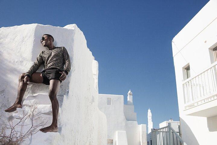 ギリシャのミコノス島でのハイエンドの写真撮影
