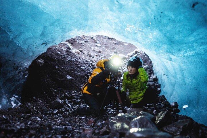 Tour fotográfico privado de la cueva de hielo