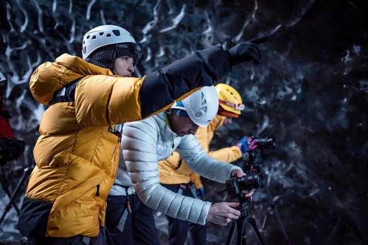 Tour fotográfico privado de la cueva de hielo