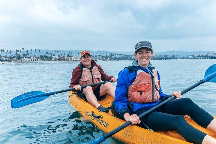 Excursion en kayak dans le port de Santa Barbara (2 heures)