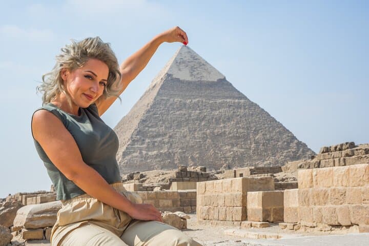 Cairo Guided Half-Day Tour of Giza Pyramids, Sphinx