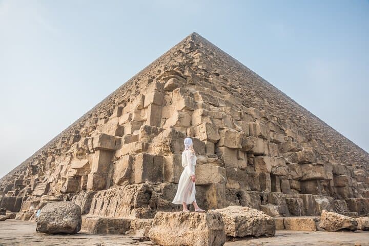 Cairo Guided Half-Day Tour of Giza Pyramids, Sphinx