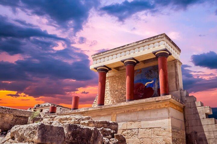 Heraklion & Knossos guidet tur fra Rethymnon
