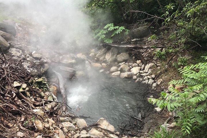 Active Volcano Hike and Waterfall