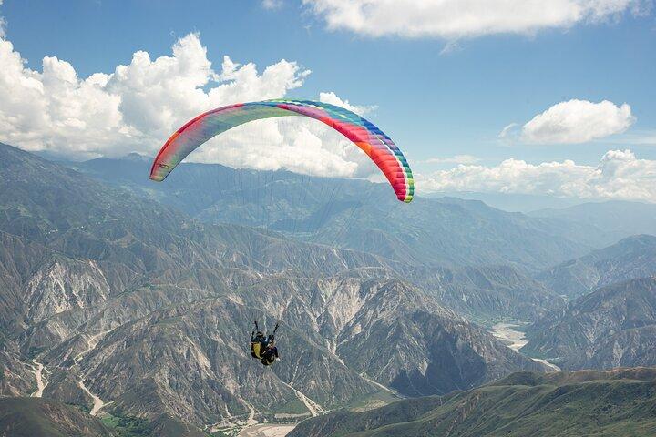 Expérience de parapente dans le Grand Canyon de Chicamocha