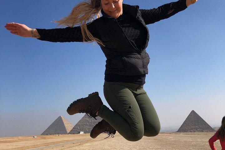Tour guiado a las pirámides, esfinge y camello de Giza desde los hoteles de cairo giza