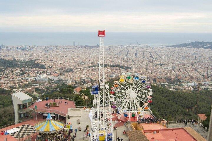Barcelona privat tur til Tibidabo-bjerget