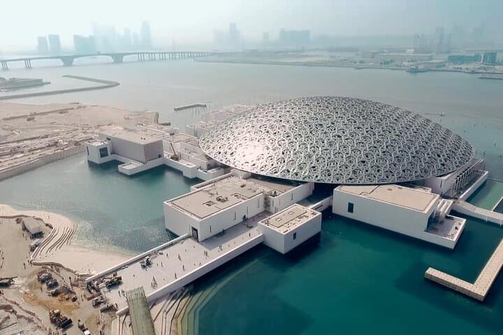 Abu Dhabi Grand Mosque Tour and Louvre Museum Visit from Dubai