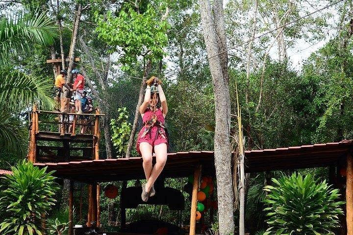 Horseback Ride, ATVs (Single), Cenote & Ziplines! From Cancun