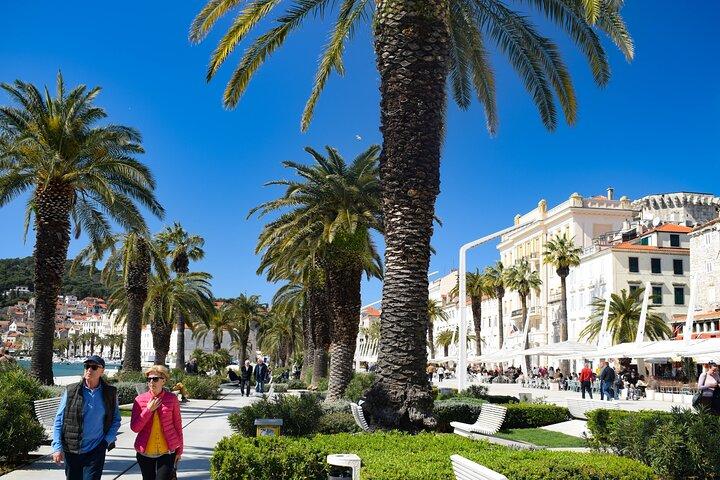 90 minuters promenad till Split och Diocletianus palats