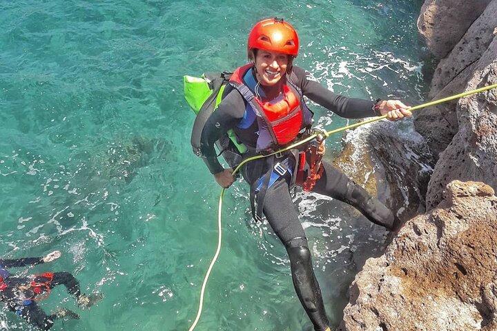 Expérience de coasteering à Gran Canaria