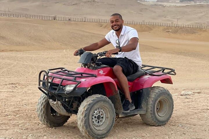 Safari Camel and Quad bike ATV ride at Sunset/Sunrise or any time