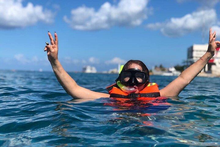 Snorkel com transporte de Cancun