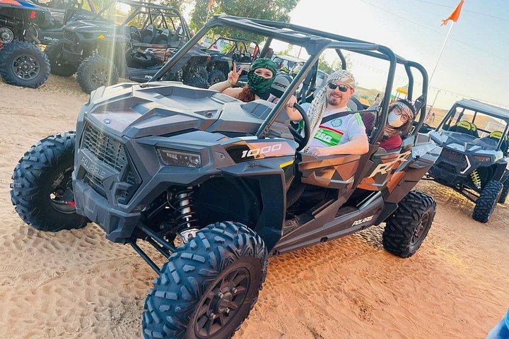 Dubai Red Dune Buggy Adventure on Open Desert Trails