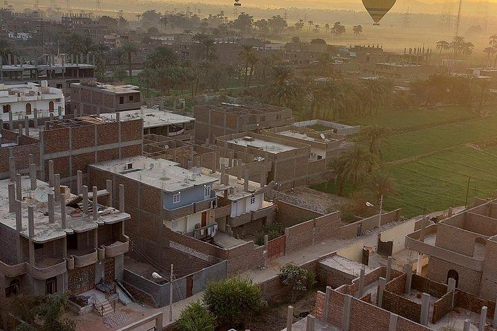 Heteluchtballonvaart over Luxor