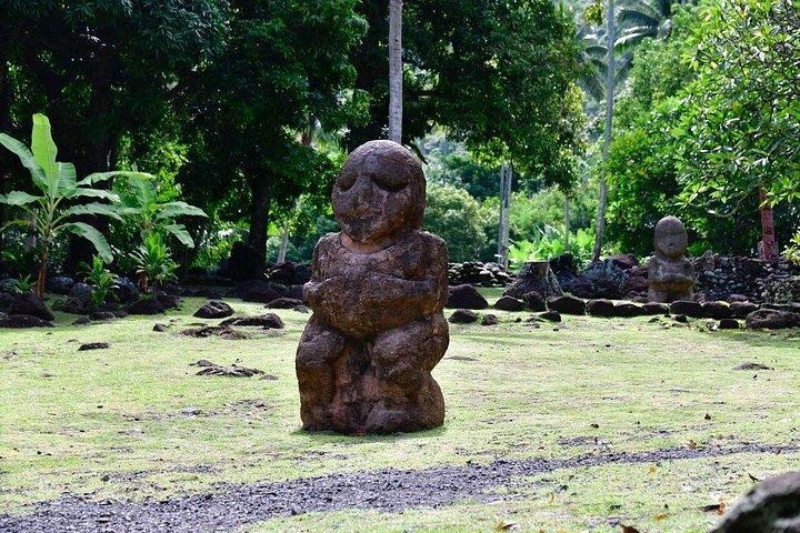 ユニークなタヒチ ティーフプーへのツアー、少人数グループ、終日コンボ ツアー