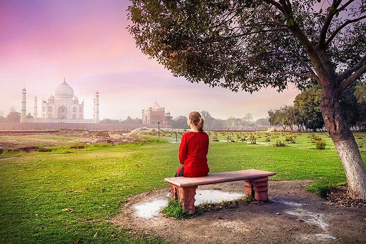 Visite privée de 3 jours du Taj Mahal, des forts et des palais de Jaipur au départ d'Agra
