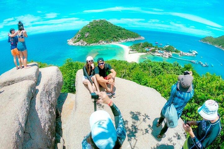 サムイ島：タオ島＆ナンユアン島シュノーケリングツアー（スピードボート）