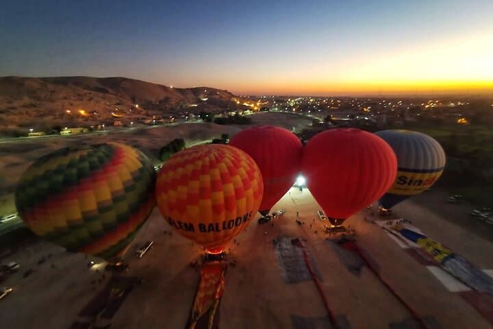 Hot Air Balloon Ride Over Luxor