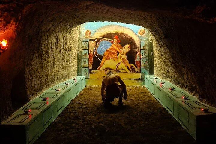 Le labyrinthe de Rome : catacombes et grottes antiques
