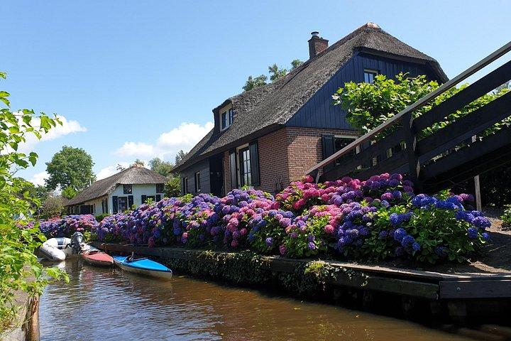 小グループGethoorn & Zaanse Schans w/ピックアップ＆小船