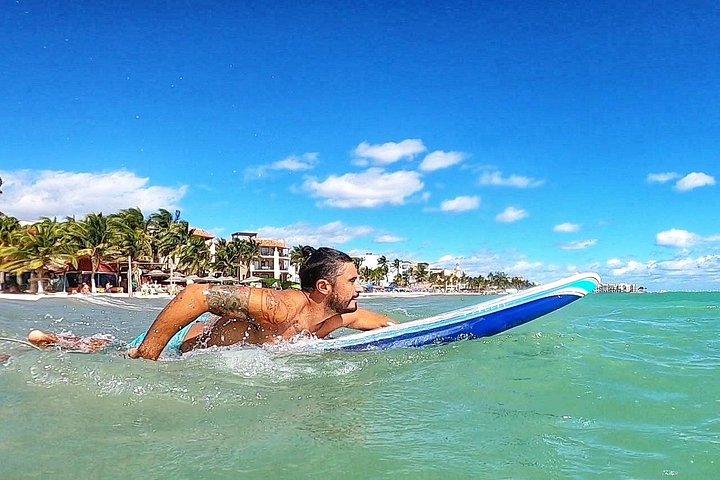 Surfing Group Lessons In Playa del Carmen