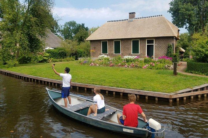 小グループGethoorn & Zaanse Schans w/ピックアップ＆小船