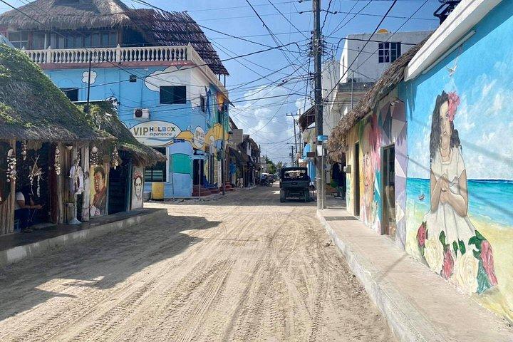 Most Beautiful Beaches Holbox by ferry & Punta Mosquitos