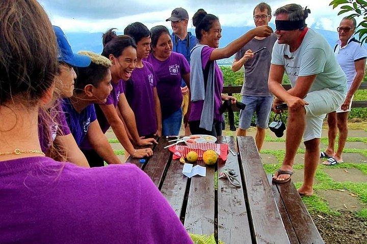 ユニークなタヒチ ティーフプーへのツアー、少人数グループ、終日コンボ ツアー