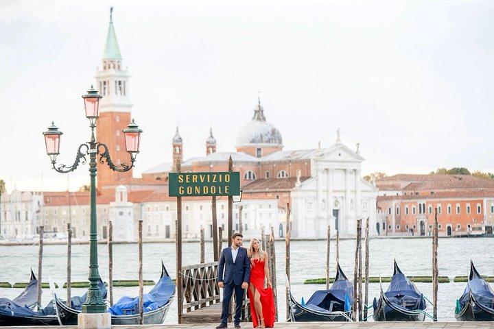 Séance photo romantique privée de 2 heures à Venise